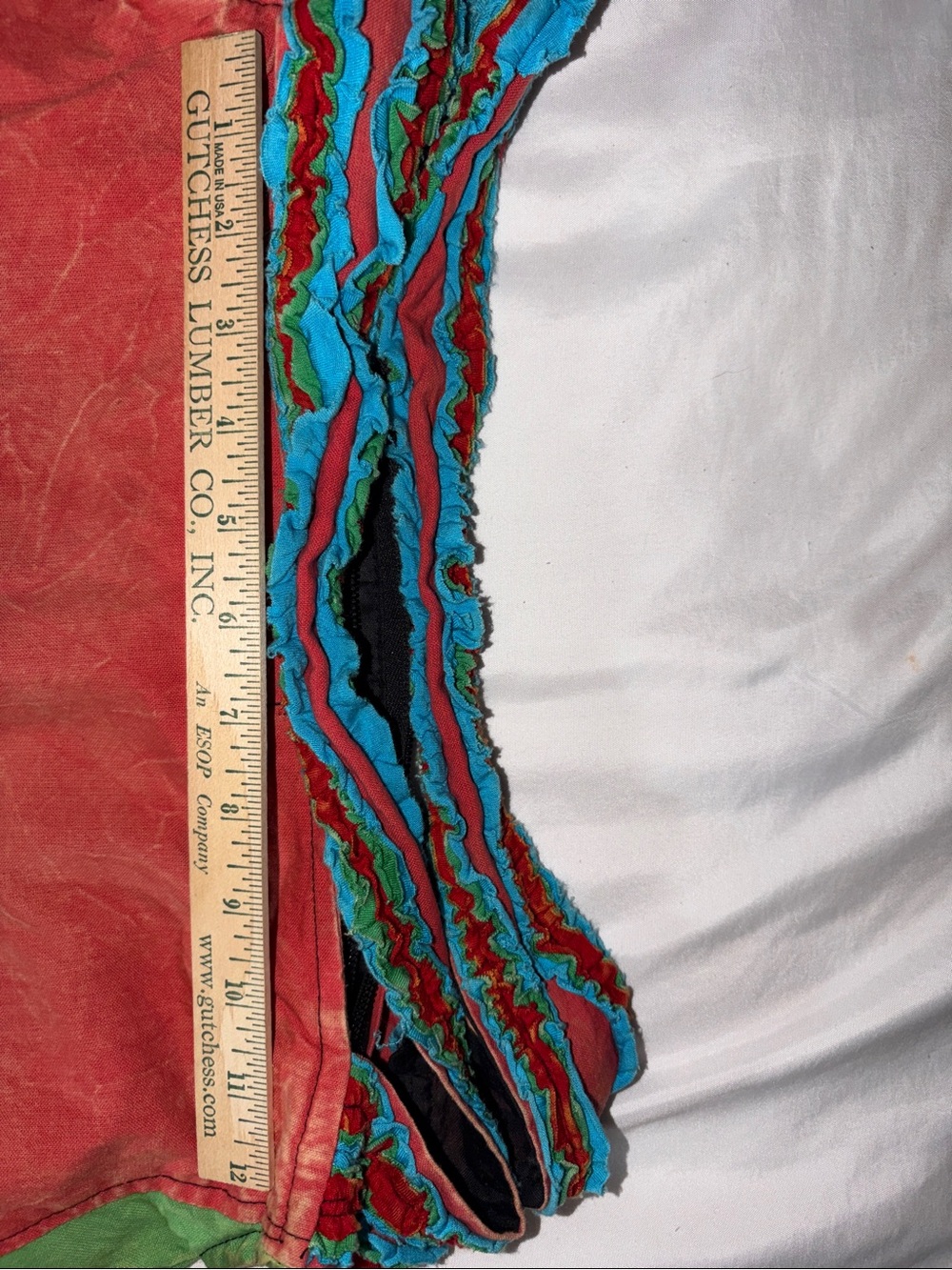 Boho Multi-Color Patchwork Tote Bag - Picture 5 of 7